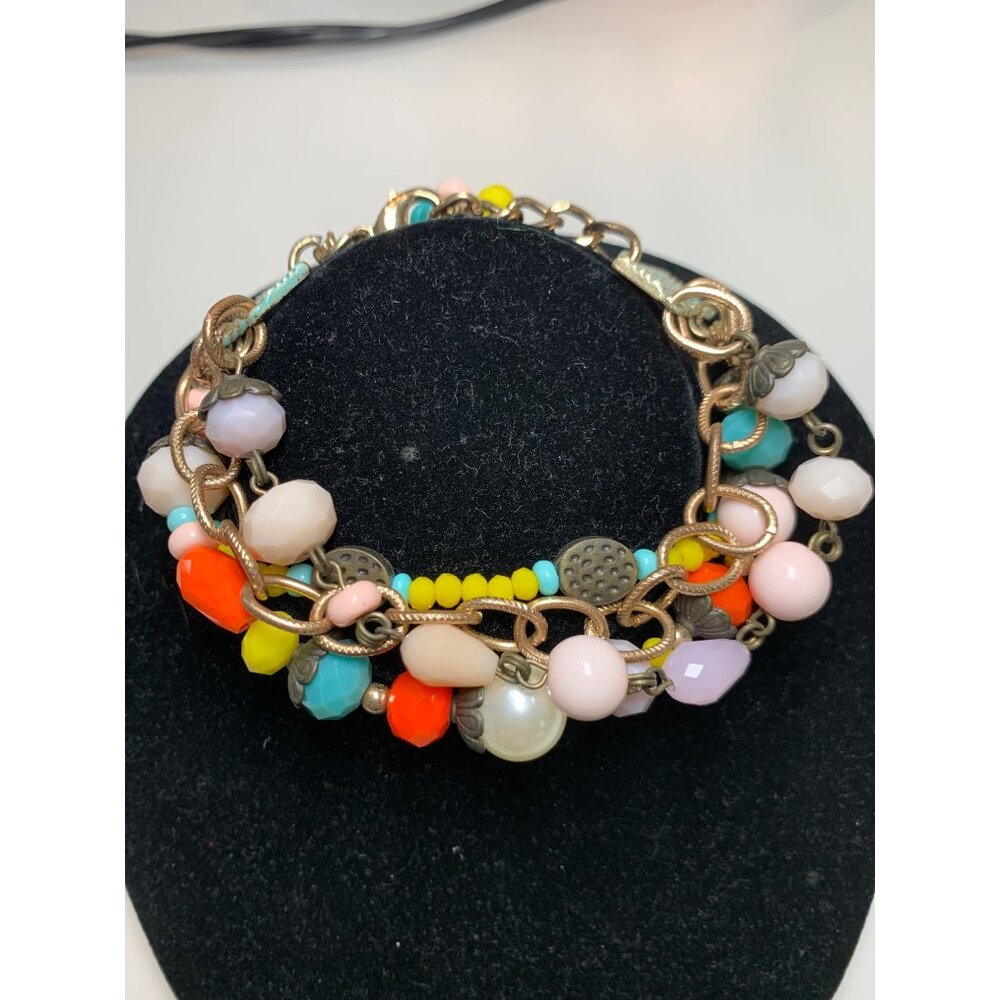 Plunder 4 Four Strand Beaded Bracelet